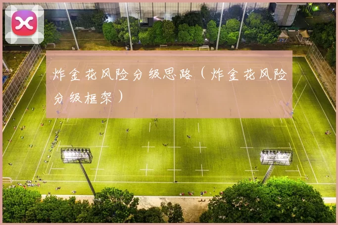 炸金花风险分级思路（炸金花风险分级框架）